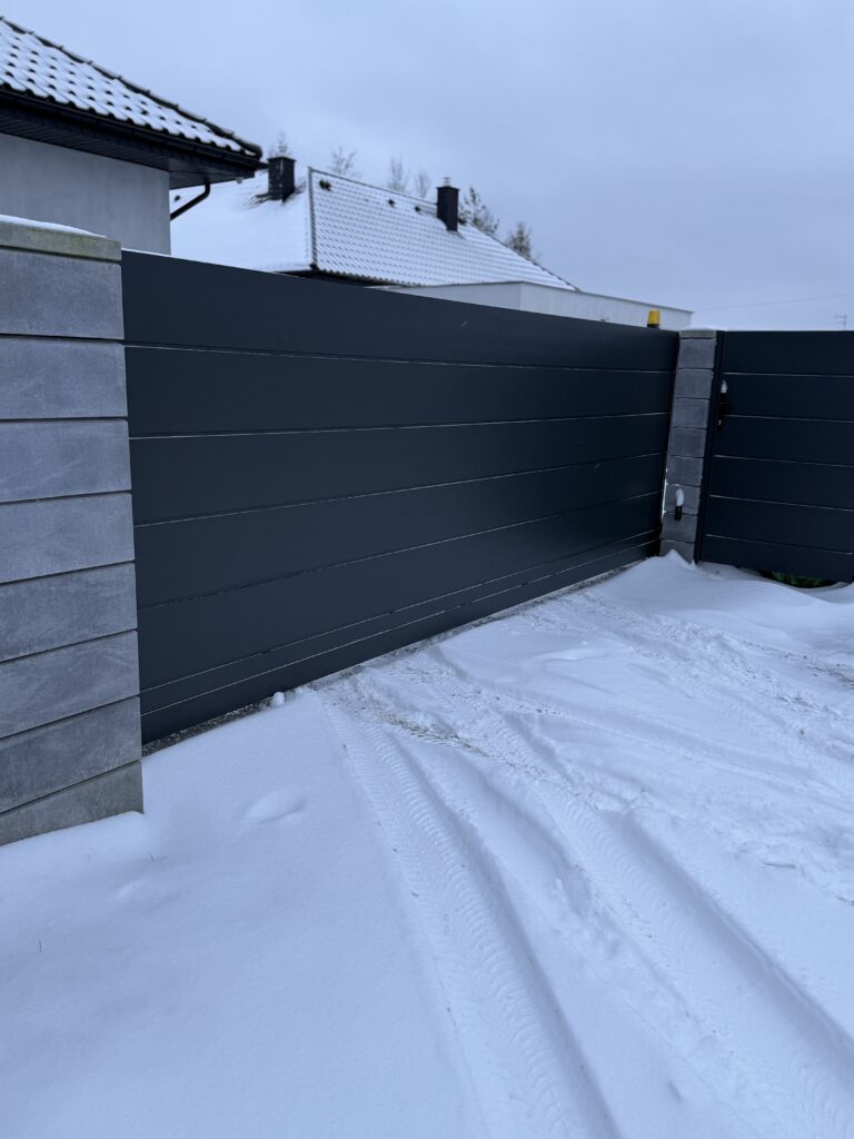 Realizacja Euro Fences: Modern - Myszków 12.2025 - Myszków (zdjęcie 3)