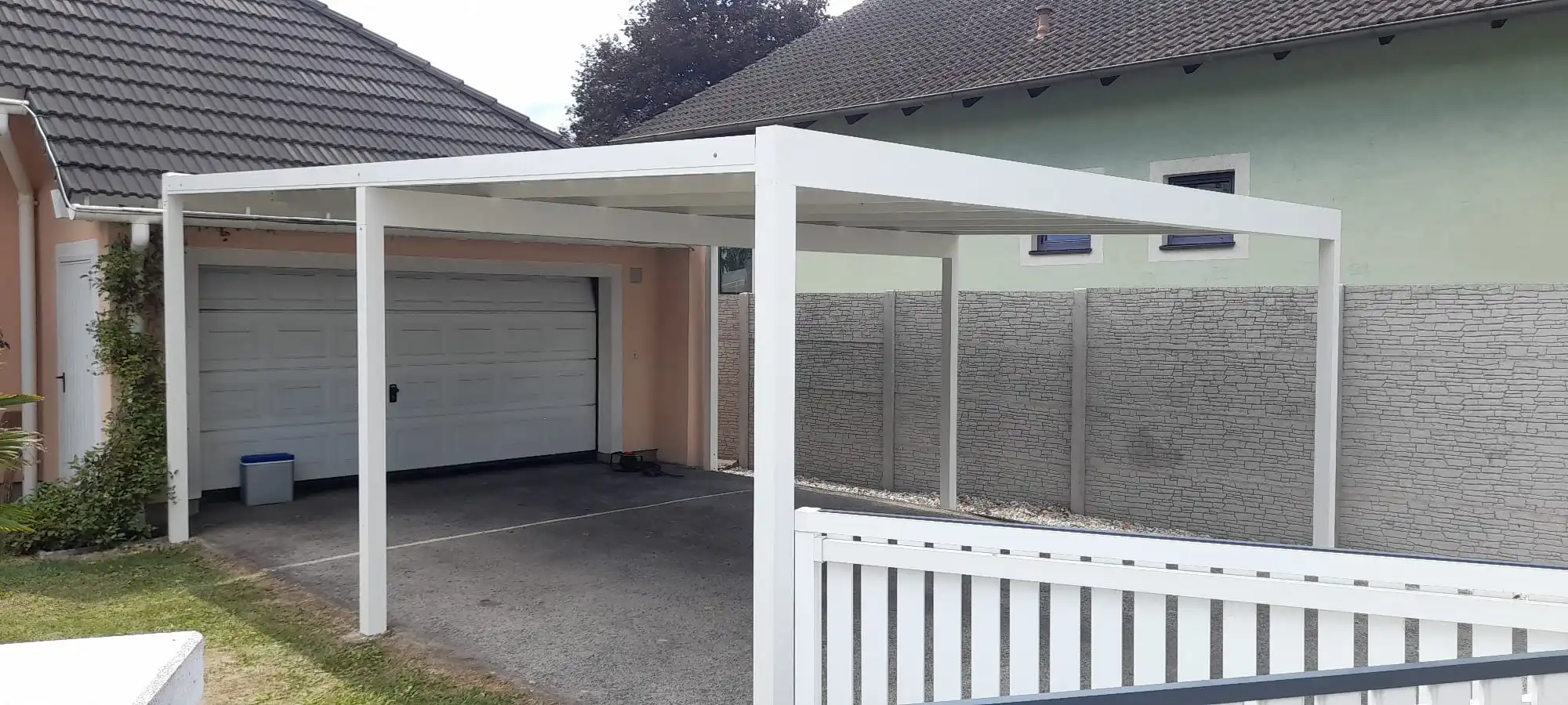 Realizacja Euro Fences: Carport – Austria 08.2026 - Austria (zdjęcie 3)