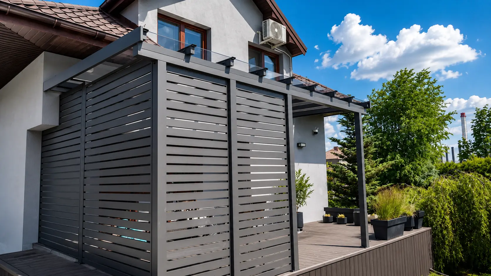 Realizacja Euro Fences: Pergola – Jasło 06.2025 - Jasło (zdjęcie 1)