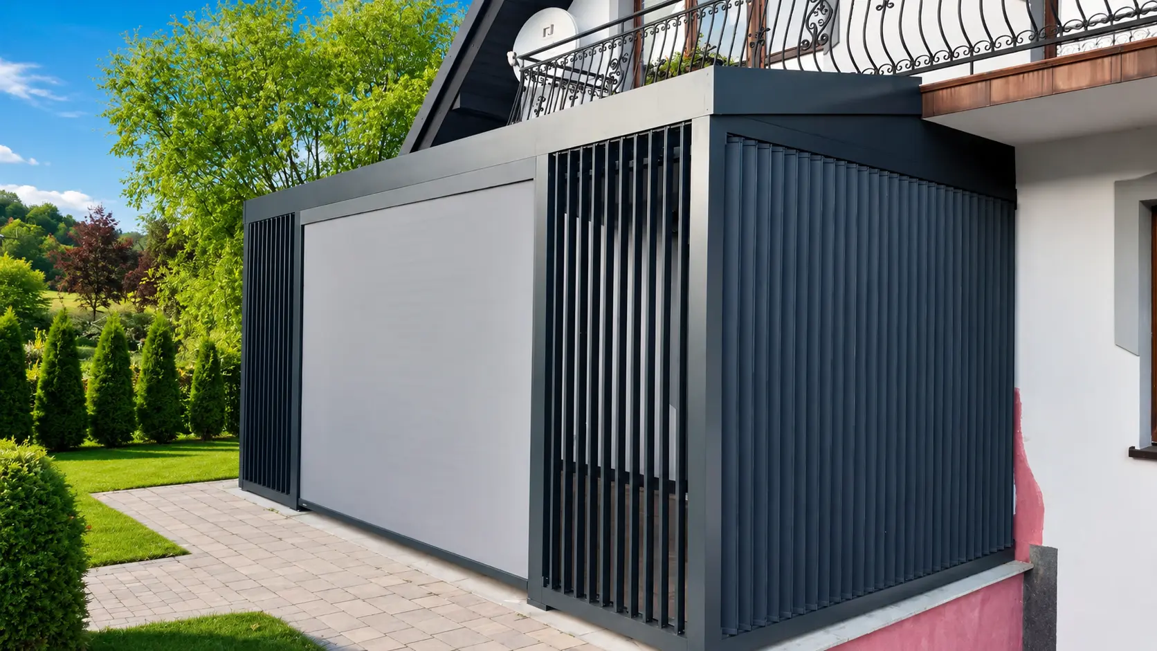 Realizacja Euro Fences: Pergola – Lipnik 11.2024 - Lipnik (zdjęcie 1)